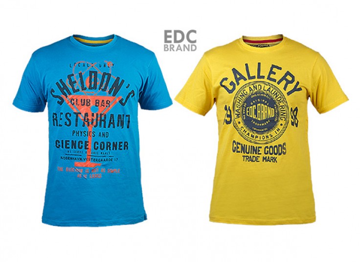 تیشرت مردانه EDC Brand