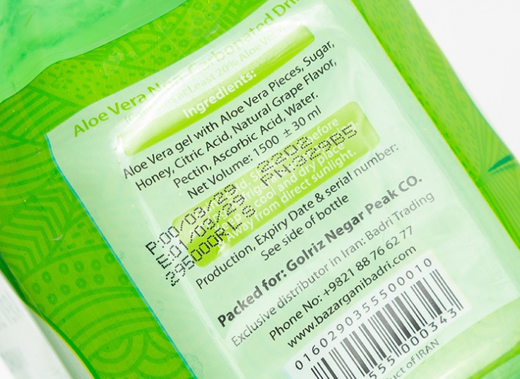 نوشیدنی بدون گاز آلوئه ورا Doni