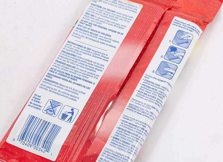 دستمال چربی زدا Carbona Clean It