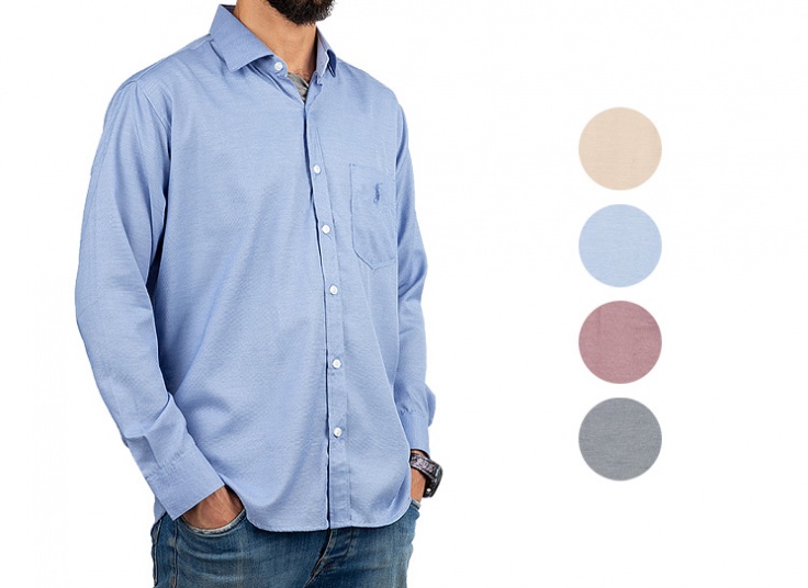 پیراهن ساده مردانه