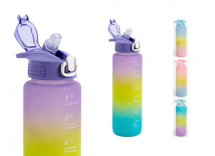 قمقمه نی‌دار سه‌رنگ