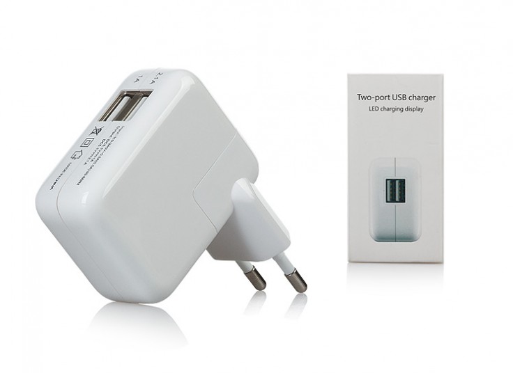 شارژر دیواری دو پورت 