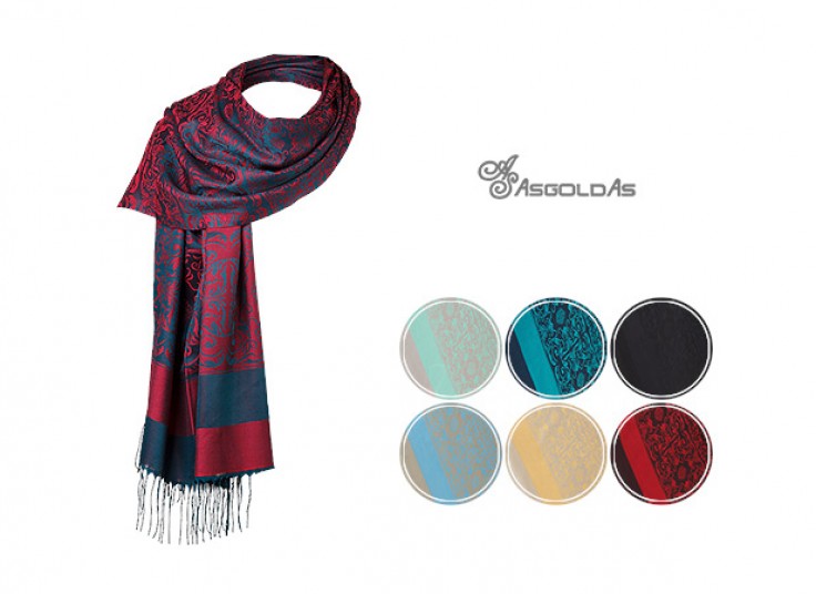 شال ابریشم ASGOLDAS