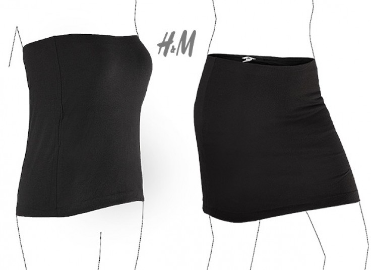 تاپ دکلته H and M