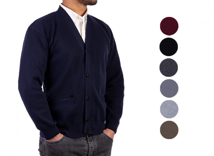 ژاکت بافت مردانه Gemma