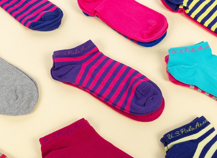 پک دو عددی جوراب زنانه U.S .POLO