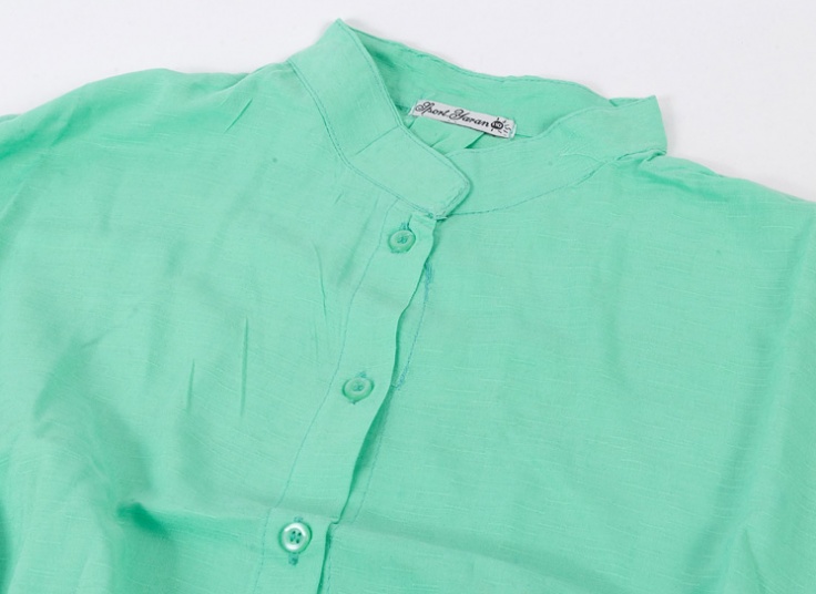 تاپ سر آستین چین دار