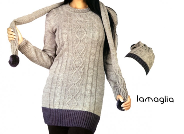 بافت سه تکه Lamaglia