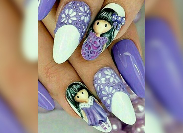 خدمات ناخن سالن زیبایی فریبا