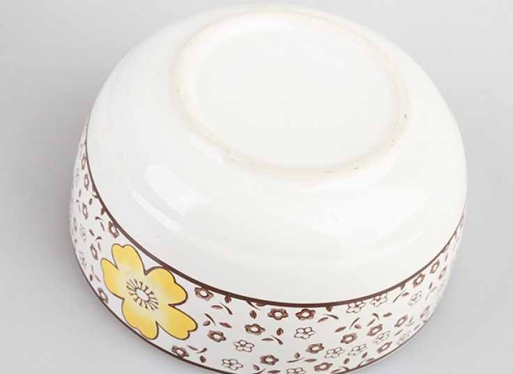 پکیج 5 عددی کاسه سرامیکی گلدار