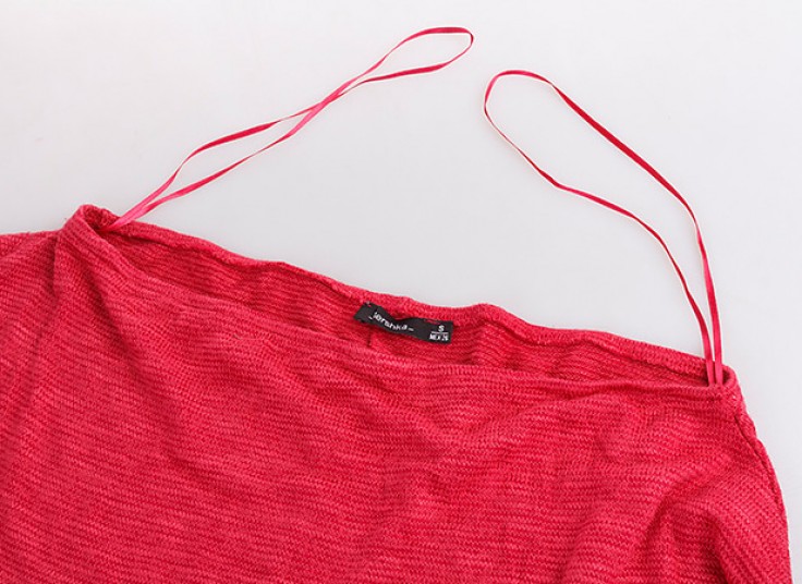 بلوز بافت زنانه طرح Bershka