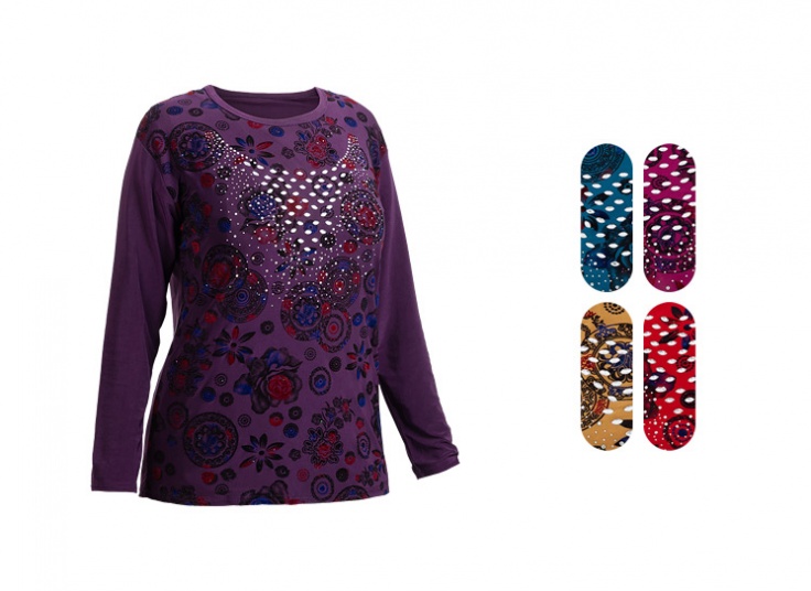 بلوز آستین بلند زنانه Yingzi