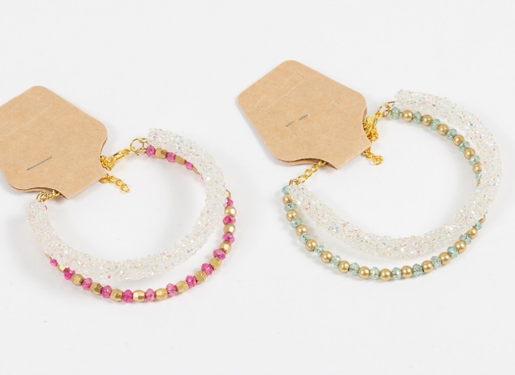 دستبند طرح کریستال