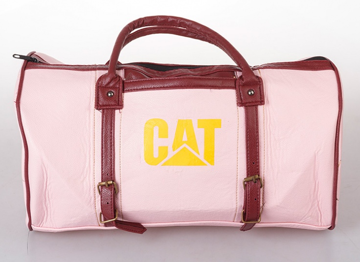 ساک دستی چرمی طرح CAT