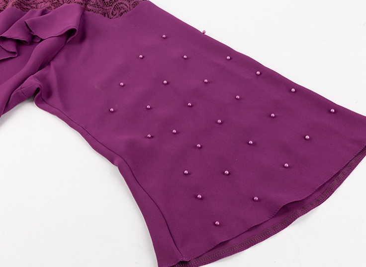 شومیز بلند کرپ حریر زنانه