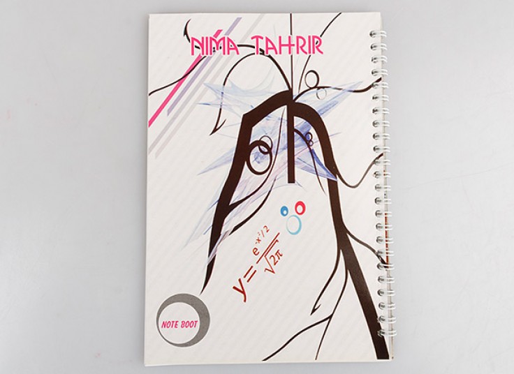 دفتر سیمی 50 برگ طرحدار