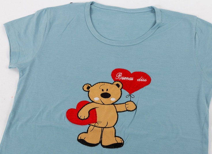 تیشرت زنانه طرح قلب