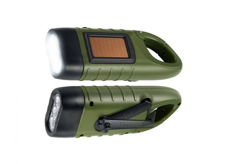 چراغ قوه دستی شارژی خورشیدی