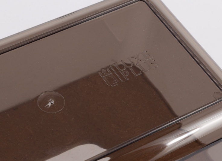 جادستمال کاغذی شفاف درب چوبی