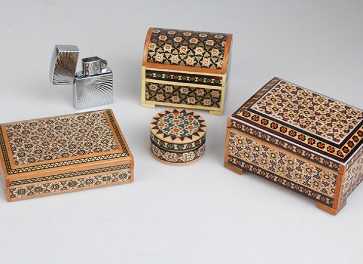 جعبه خاتم کاری