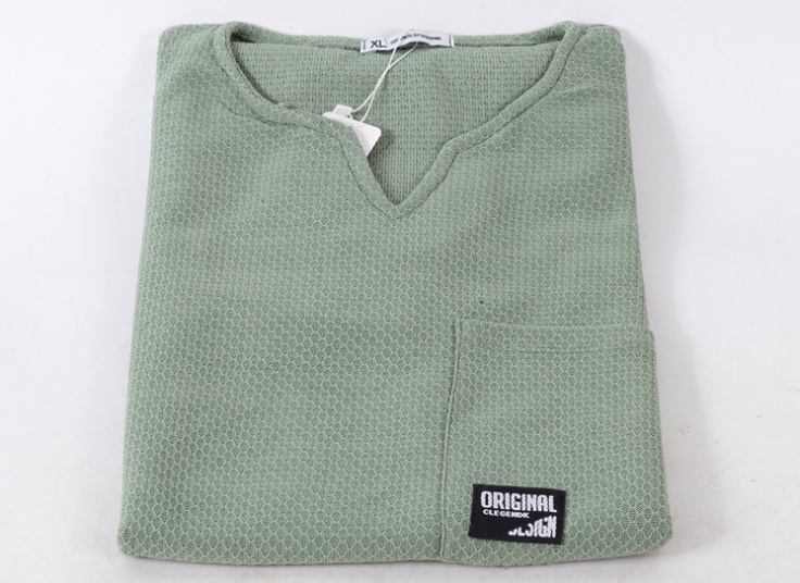 تیشرت مردانه یقه کوبایی Original