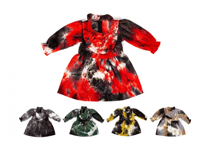 سارافون دخترانه کبربتی