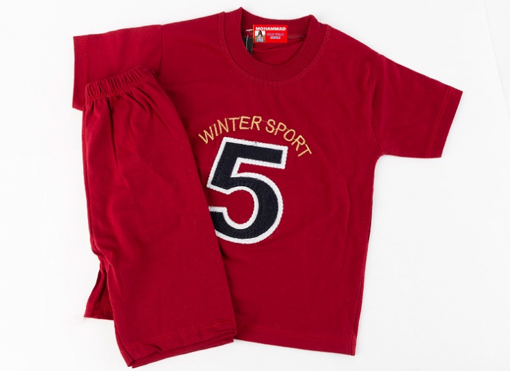 تیشرت و شلوار برمودا بچگانه Winter Sport