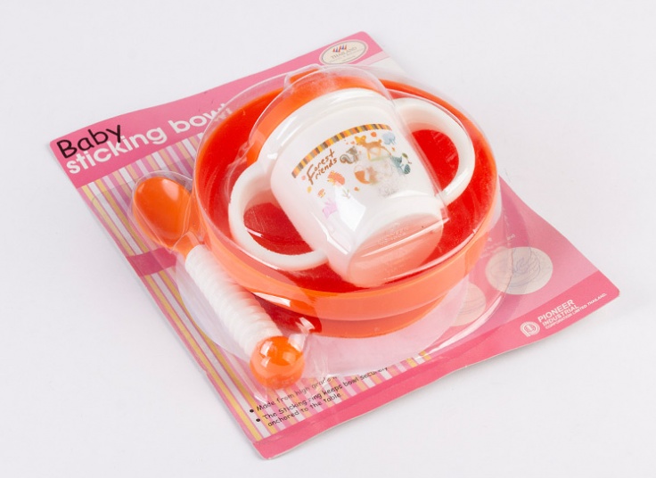 ست سه تکه ظرف غذای کودک D&R