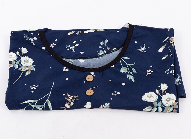 تونیک زنانه نخی آستین کوتاه