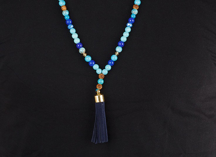 گردنبند تسبیحی سنگی