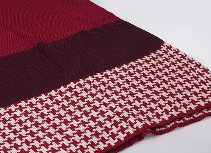 شال بافت زمستانی