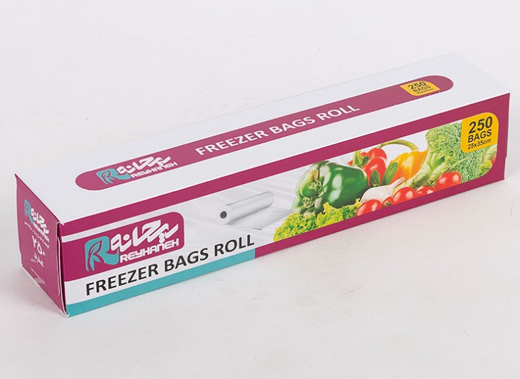 انواع کیسه فریزر ریحانه