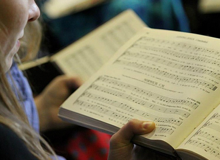 کلاس سلفژ در سرای محله زاهد گیلانی