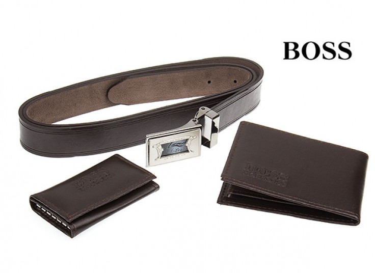 ست کادویی چرمی BOSS
