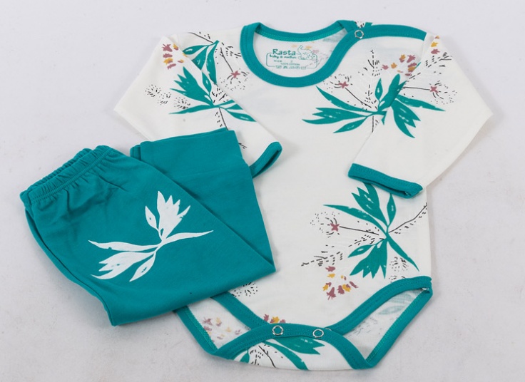 ست بادی شلوار بچگانه RASTA