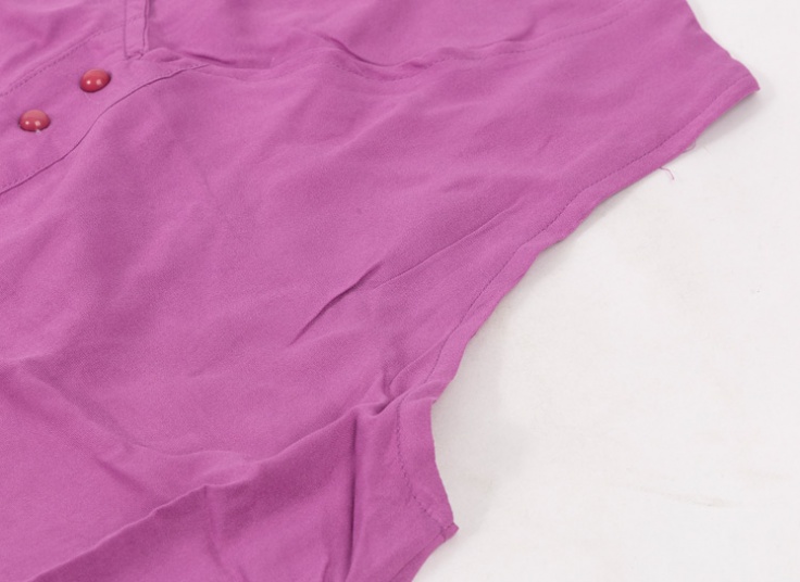 سارافون زنانه یقه‌ دکمه‌ دار