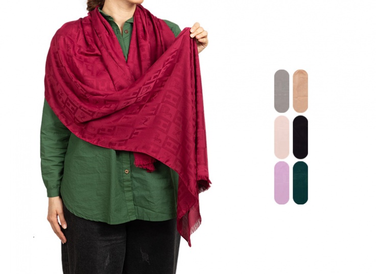 شال زنانه طرح Hermes