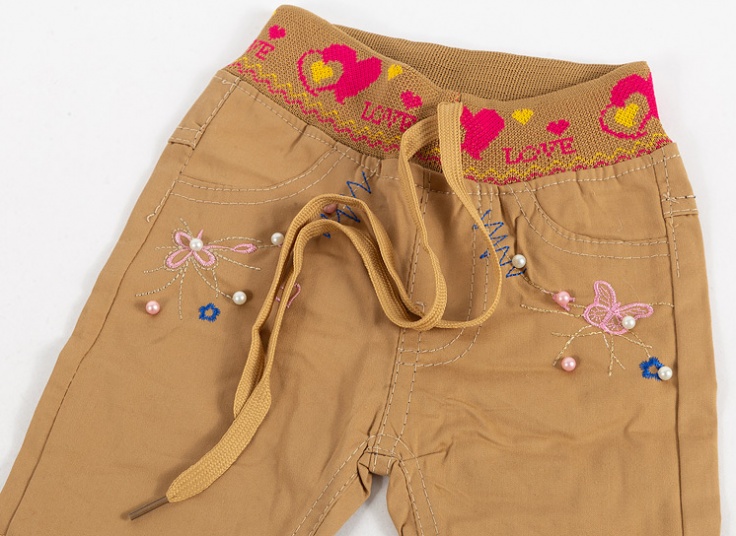 شلوار کتان دخترانه Zahrat