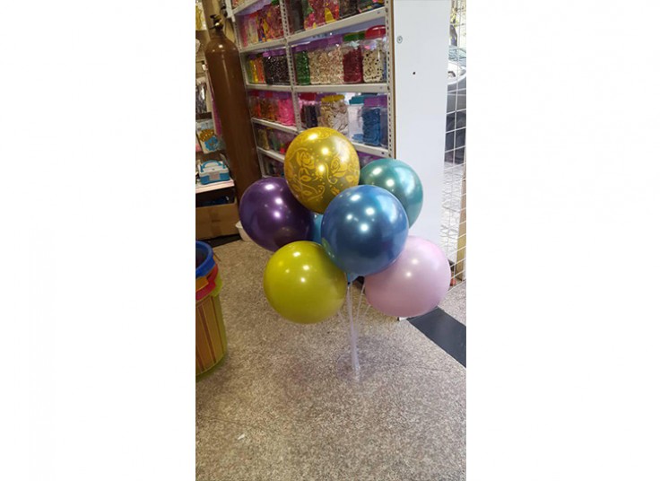 پکیج بادکنک پایه دار فروشگاه لاله
