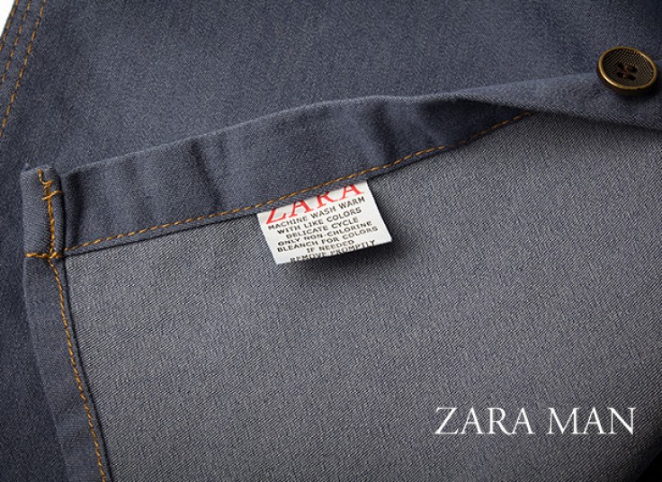 پیراهن طرح جین ZARA