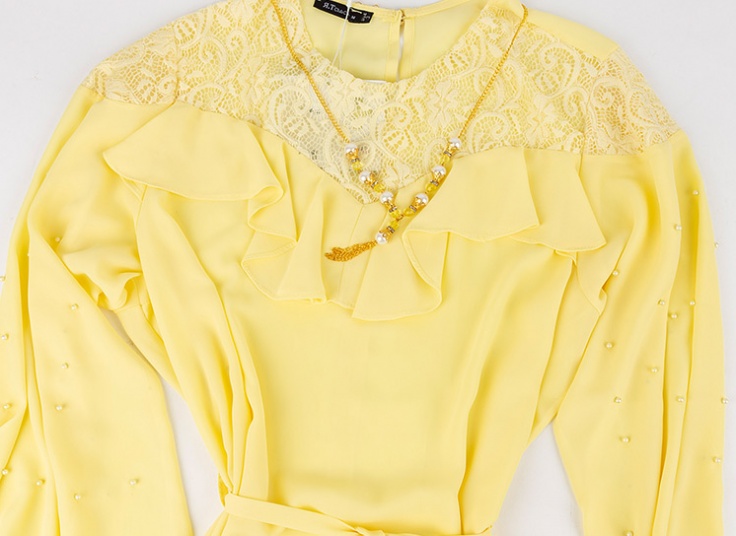 شومیز بلند کرپ حریر زنانه