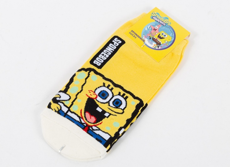جوراب مچی طرح SPONGE BOB