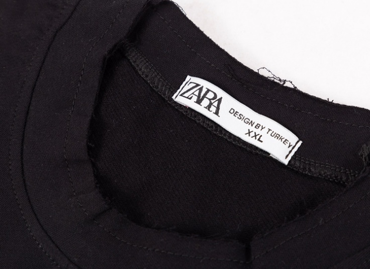 تیشرت لانگ مردانه تک جیب Zara