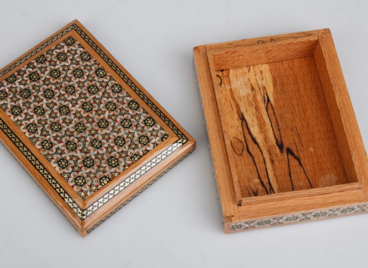 جعبه خاتم کاری