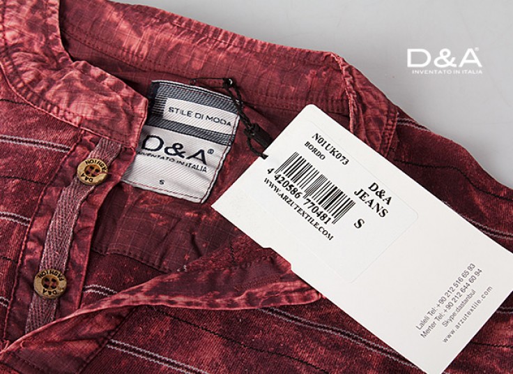 تیشرت مردانه آستین بلند D A