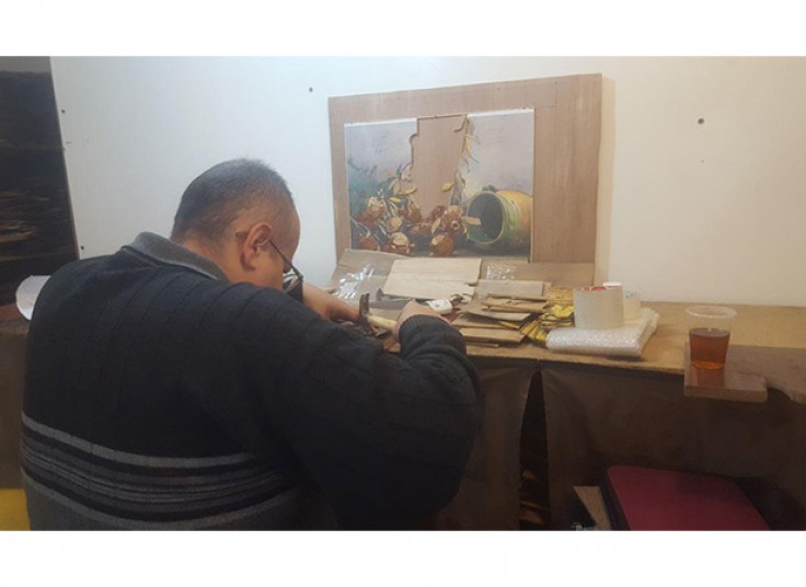 آموزش معرق کاری آموزشگاه رازچوب