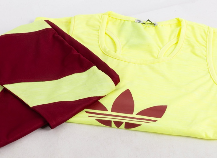 ست تاپ و شلوار طرح adidas