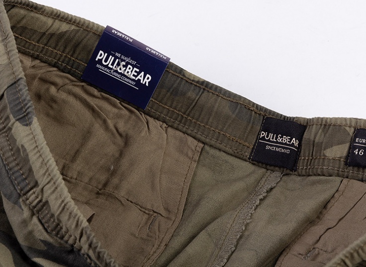 شلوار اسلش کتان Pull&Bear