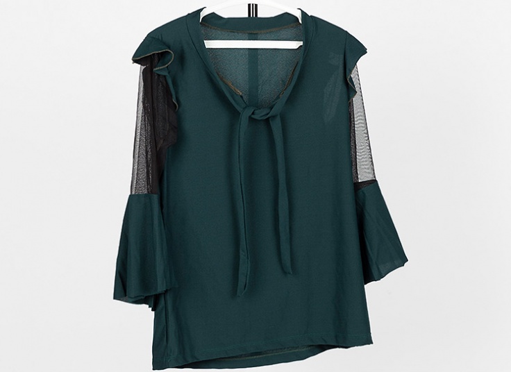 شومیز زنانه آستین کلوش