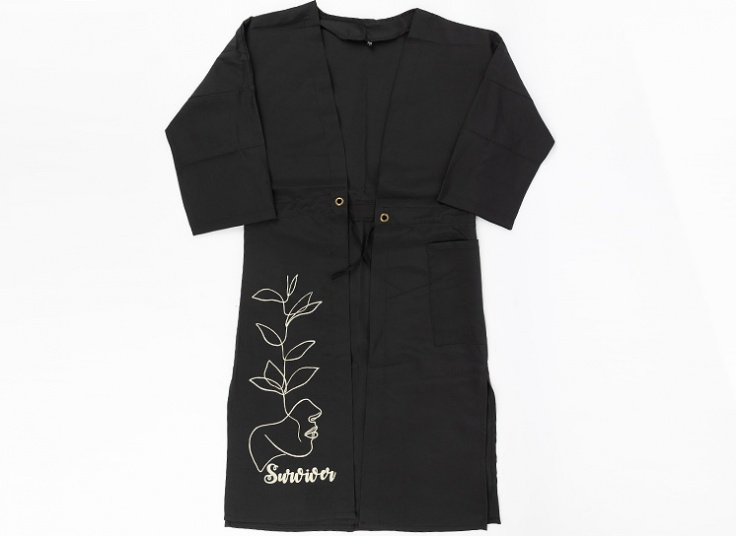 مانتو مازراتی چاک دار